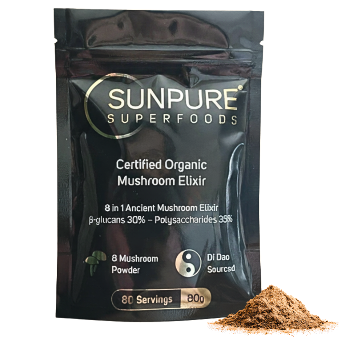 Certified Organic 8 in 1 Mushroom Elixir