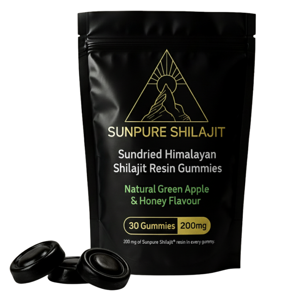 Shilajit Gummies, Sundried Himalayan
