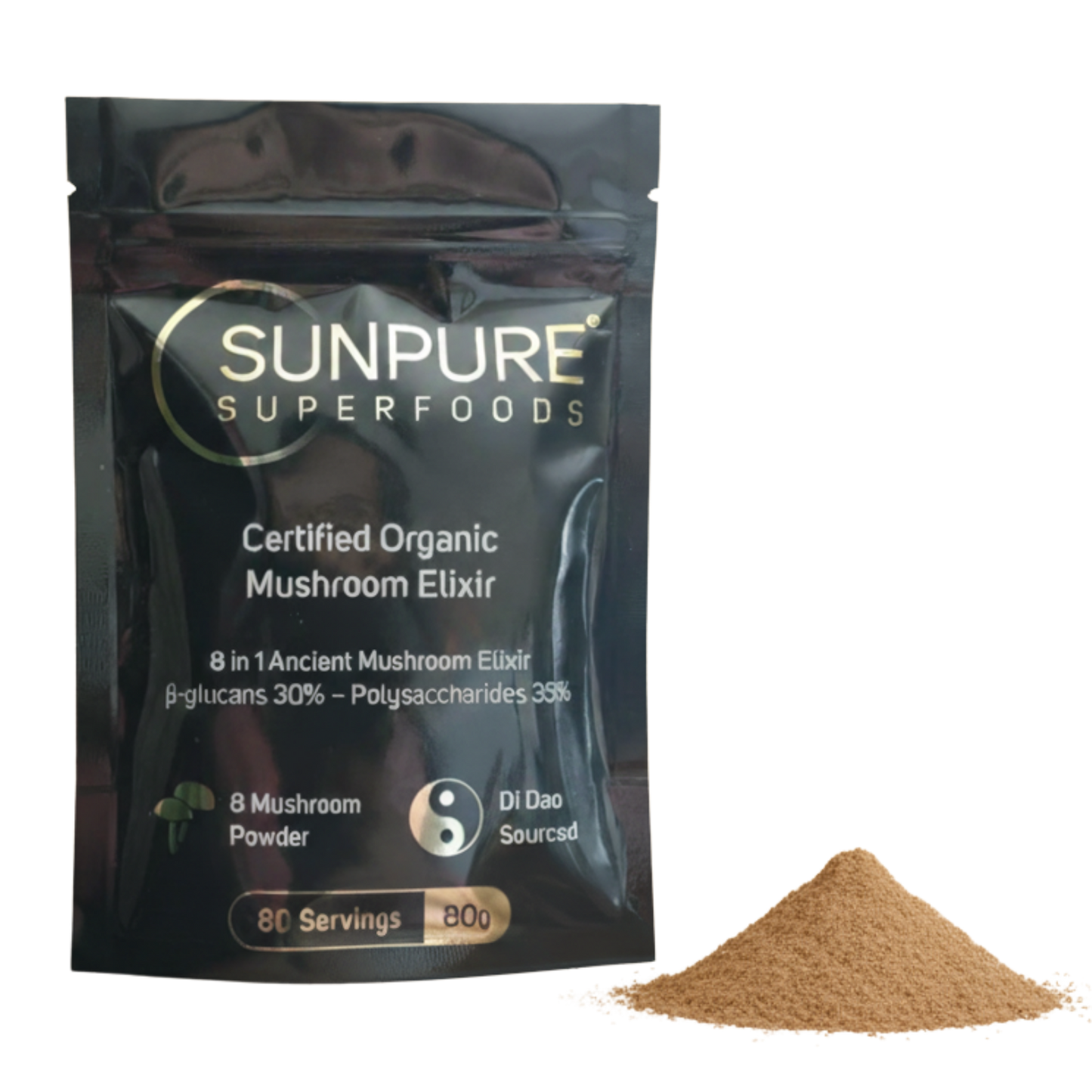 Certified Organic 8 in 1 Mushroom Elixir