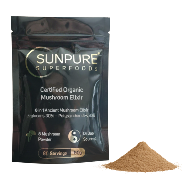 Certified Organic 8 in 1 Mushroom Elixir