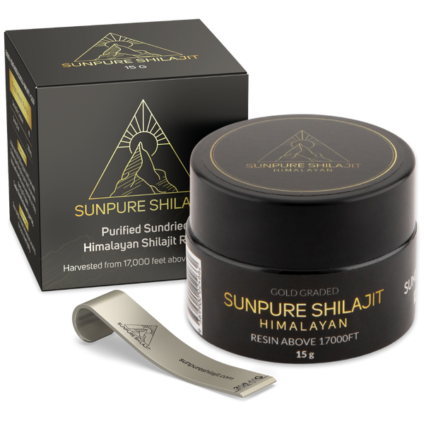 Shilajit Resin, 45-Day Sundried Himalayan